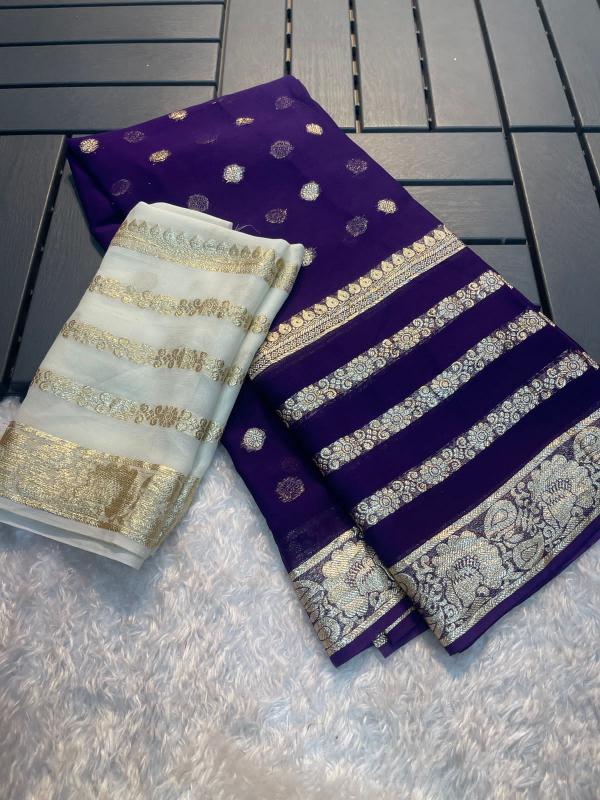 Astitva dn-glb georgette saree wholesale dresses